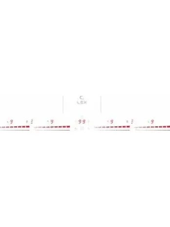 LEX EVI 641C WH панель стеклокерамическая индукционная