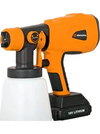 Краскопульт аккумуляторный АКП-20Li (в комплекте 1 АКБ и ЗУ) Ресанта