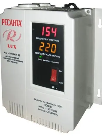 Стабилизатор АСН-1000 Н/1-Ц Ресанта Lux