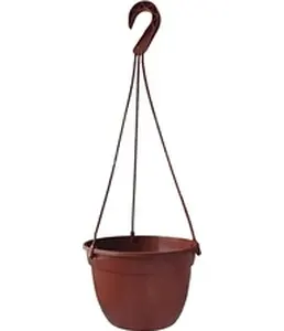 Подвесной горшок "Петуния" №1 шоколад d=220 h=130, 3,7л, БЕЛАРУСЬ на скидке