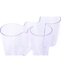 Кашпо для орхидей "Азалия" h=190,  d=130,  сиреневый, БЕЛАРУСЬ на скидке