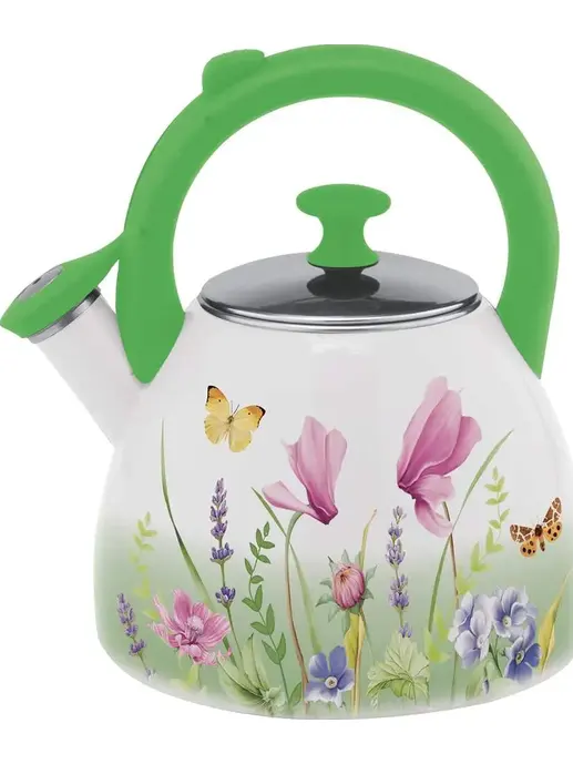 Чайник эмал 2,5л Примавера ТМ Appetite, КИТАЙ