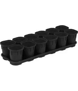 Набор горшков для выращивания рассады InGreen Smart Solution с поддоно на скидке