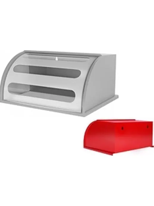 Хлебница Mulin (серебро, прозрачный), БЕЛАРУСЬ