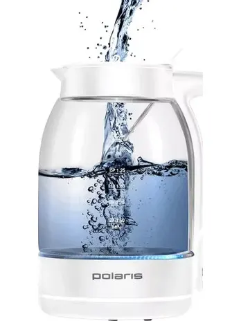 Эл.чайник POLARIS PWK 1797CGL Water Way Pro Белый