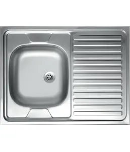 S-420 Мойка кухонная 60х80 чаша правая на скидке