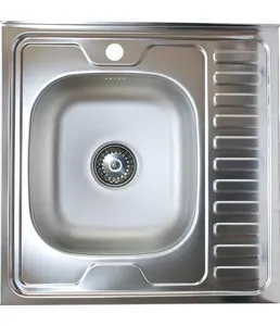 EC-209М Мойка кухонная 60х60 чаша левая на скидке