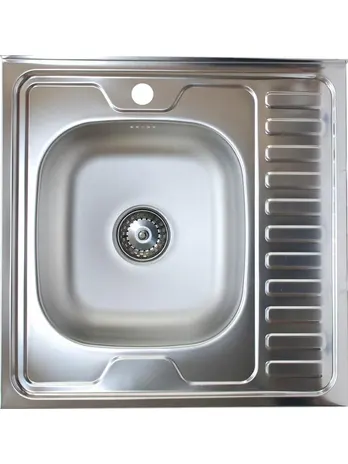 EC-209М Мойка кухонная 60х60 чаша левая