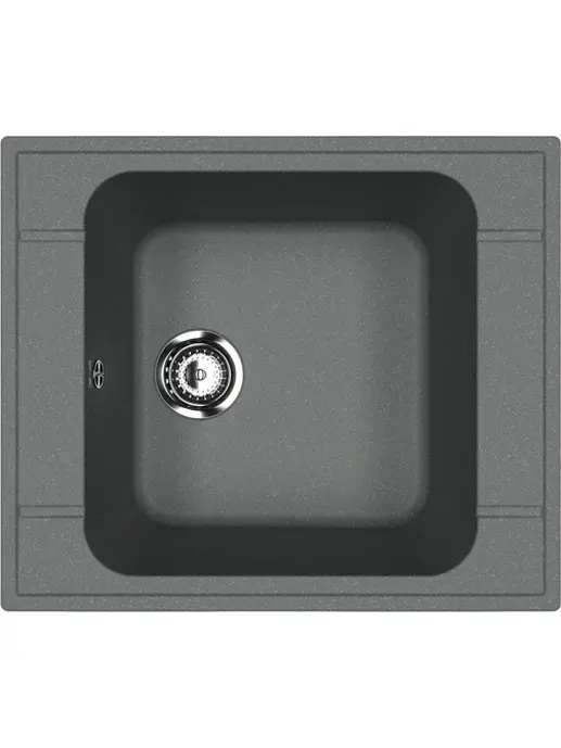 Кухонная мойка Polygran ARGO-560 (№316 Космос)