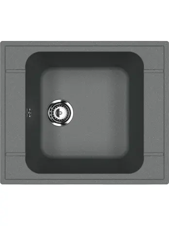 Кухонная мойка Polygran ARGO-560 (№16 Черный)