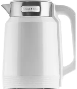 Чайник электрический Galaxy LINE GL 0364 белый на скидке