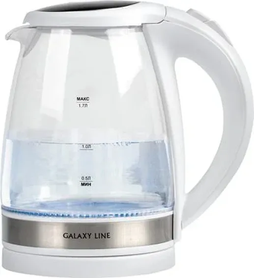 Чайник электрический Galaxy LINE GL 0560 белый