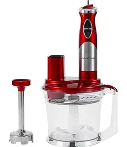 Многофункциональный погружной блендер Galaxy LINE GL 2106 красный с се на скидке