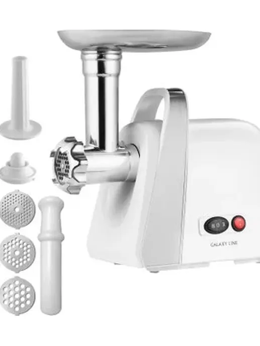 Мясорубка электрическая Galaxy LINE GL 2421 белый