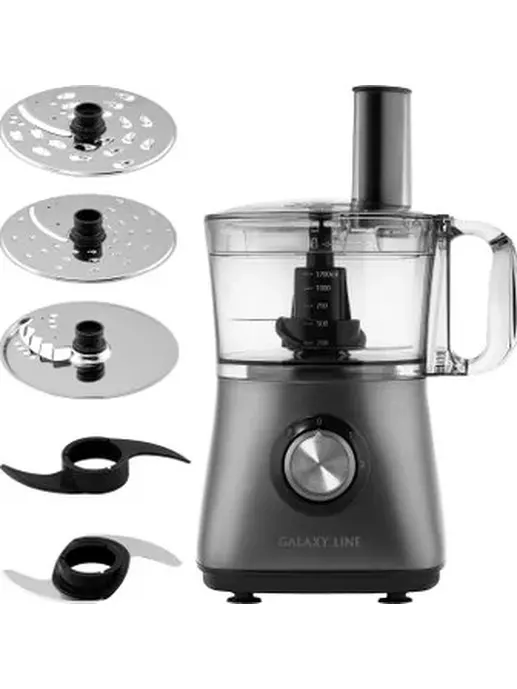 Кухонный комбайн Galaxy LINE GL 2314 серый