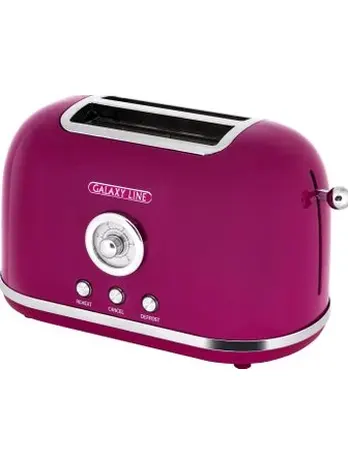 Тостер электрический Galaxy LINE GL 2916 малиновый джем