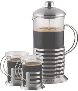 Френч-пресс Galaxy LINE GL 9319 серый на скидке