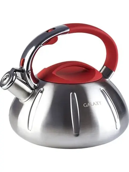 Чайник со свистком Galaxy LINE GL 9208 серый