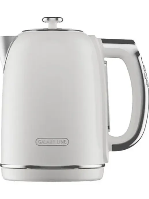 Чайник электрический Galaxy LINE GL 0361, белый жемчуг