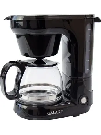 Кофеварка электрическая Galaxy LINE GL 0701, черная