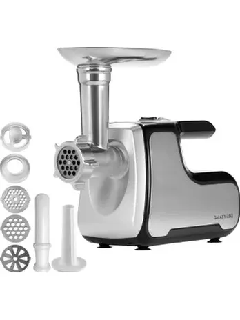 Мясорубка электрическая Galaxy LINE GL 2417, серебристый с черным