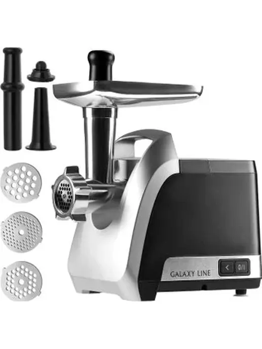 Мясорубка электрическая Galaxy LINE GL 2422, черный