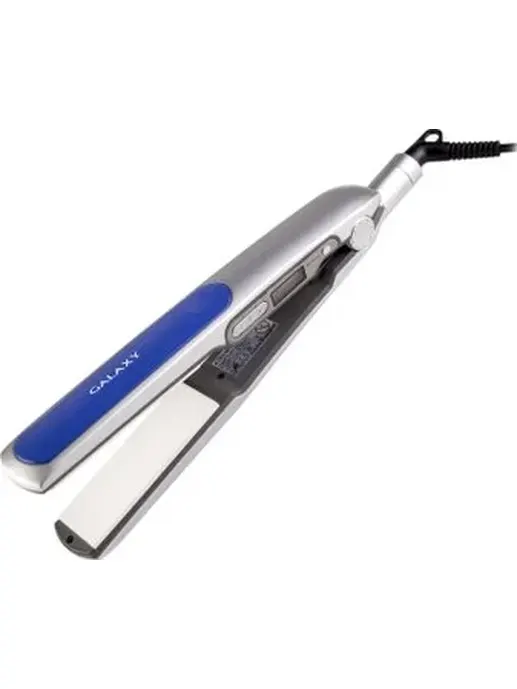 Щипцы для волос Galaxy GL 4507, серый с синим