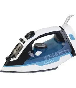 Утюг беспроводной Galaxy GL 6151, белый с голубым на скидке