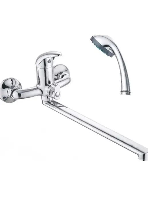 CD038-22 Смеситель CRONWIL для ванны однорычажный, с плоским изливом