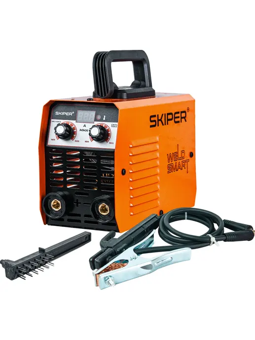 Инвертор сварочный SKIPER MMA-225-2 (20-225 А; регул.ARC FORCE; LED-ди