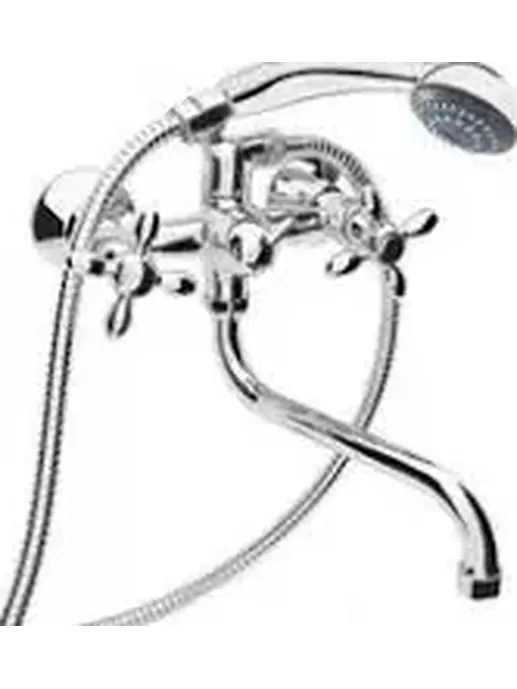 Смеситель DIADONNA ванна шаровый D35 встроенный дивертер D80222111