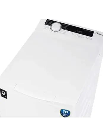 Стиральная машина с вертикальной загрузкой Midea MFE05W80B/W-RU