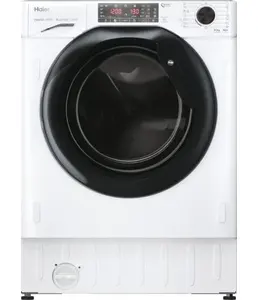 Встраиваемая стиральная машина Haier HWDQ90B416FWB-RU на скидке