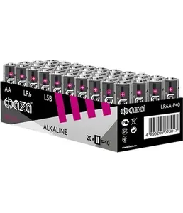LR6A-P40 ФАZА Alkaline Pack-40 на скидке