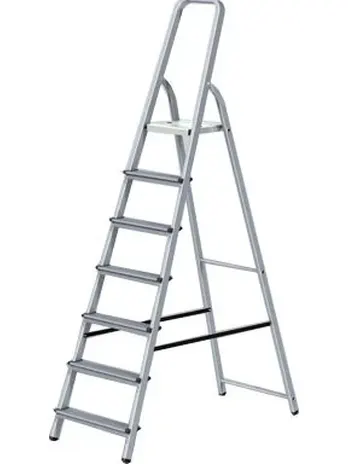 Лестница-стремянка алюм. 147 см 7 ступ. 4,9кг PRO STARTUL (ST9940-07)