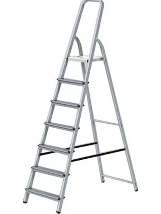 Лестница-стремянка алюм. 147 см 7 ступ. 4,9кг PRO STARTUL (ST9940-07)