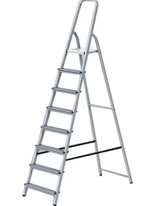 Лестница-стремянка алюм. 169 см 8 ступ. 5,4кг PRO STARTUL (ST9940-08)