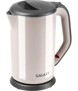 Чайник электрический Galaxy GL 0330, бежевый на скидке