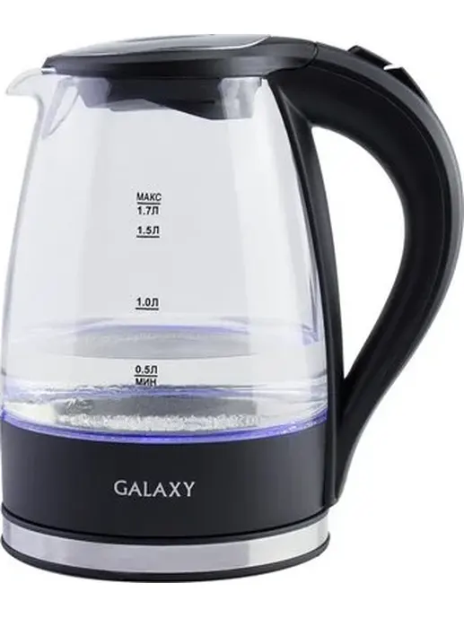 Чайник электрический Galaxy LINE GL 0552, черный