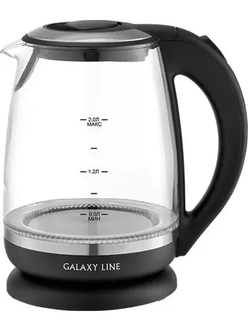 Чайник электрический Galaxy LINE GL 0559, черный