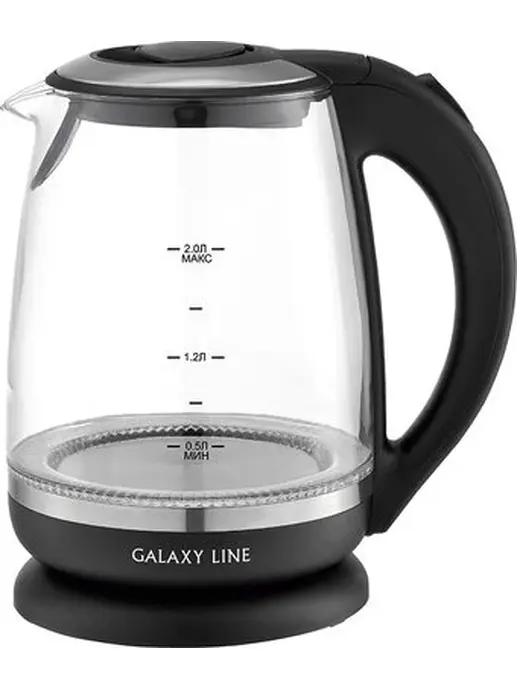 Чайник электрический Galaxy LINE GL 0559, черный