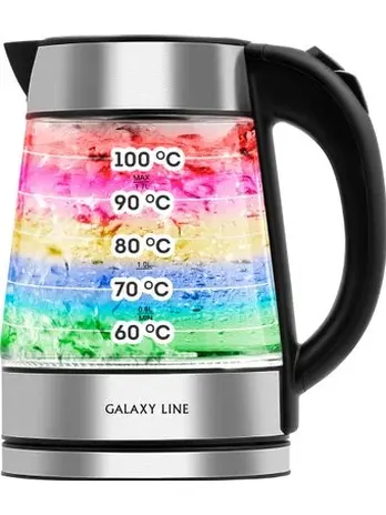 Чайник электрический Galaxy LINE GL 0561, стекло