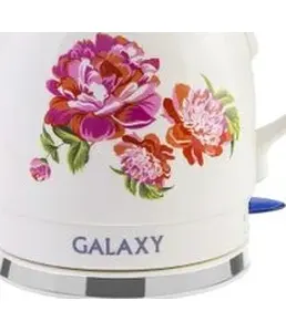 Чайник электрический Galaxy LINE GL 0503, белый на скидке