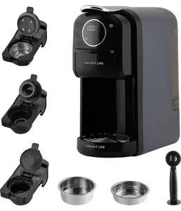 Кофемашина капсульная 4 в 1 Galaxy LINE GL 0721, серый на скидке