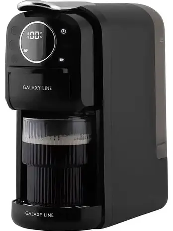 Кофемашина капсульная 4 в 1 Galaxy LINE GL 0721, черный