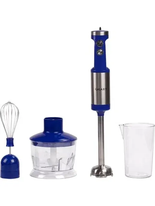 Блендерный набор Galaxy LINE GL 2129, синий с серебристым