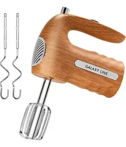 Миксер электрический Galaxy LINE GL 2235, бежевый на скидке