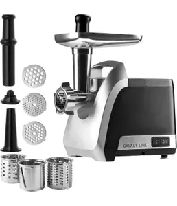Мясорубка электрическая Galaxy LINE GL 2423, черная на скидке