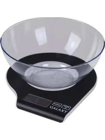 Весы кухонные электронные Galaxy LINE GL 2801, черный