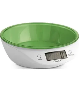 Весы кухонные электронные Galaxy LINE GL 2804, зеленый на скидке
